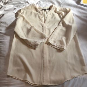 Cream blouse